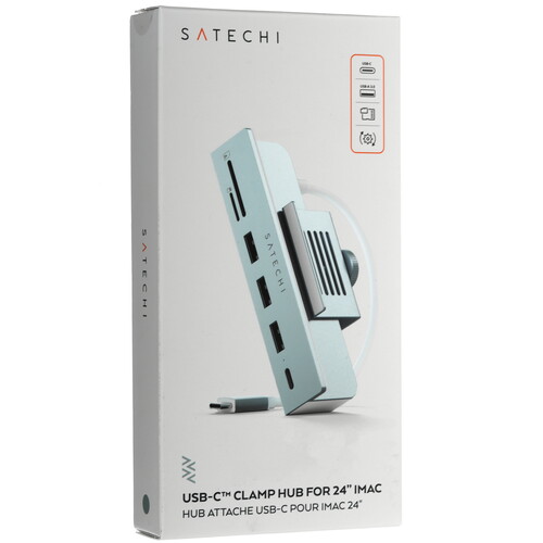 Купить Док-станция Satechi USB-C Clamp Hub for 24-inch iMac  9073238. Характеристики, отзывы и цены в Донецке