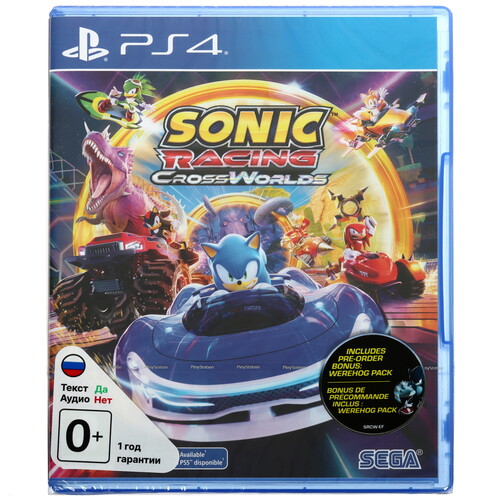 Купить Игра Sonic Racing: Crossworlds (PS4)  5638149. Характеристики, отзывы и цены в Донецке