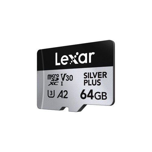 Купить Карта памяти Lexar Professional Silver Plus microSDXC 64 ГБ  5641137. Характеристики, отзывы и цены в Донецке