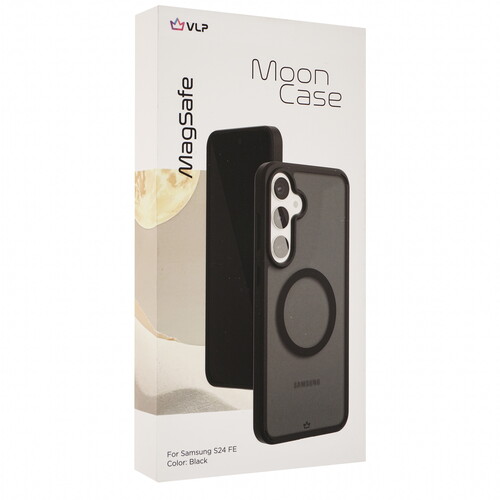 Купить Накладка  VLP Moon Case для Samsung Galaxy S24 FE черный/прозрачный  5497771. Характеристики, отзывы и цены в Донецке