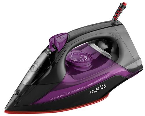 Купить Утюг MARTA MT-IR1211A фиолетовый  9058700. Характеристики, отзывы и цены в Донецке