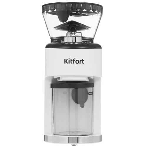 Купить Кофемолка электрическая Kitfort КТ-7205 белый  9095125. Характеристики, отзывы и цены в Донецке