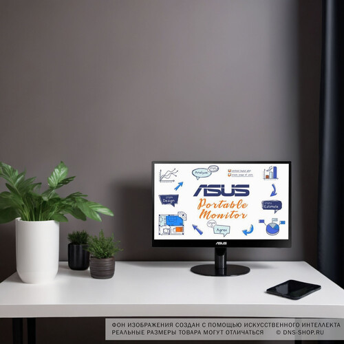 Купить 14" Монитор ASUS ZenScreen Ink MB14AHD черный  5473472. Характеристики, отзывы и цены в Донецке
