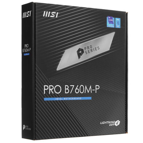 Купить Материнская плата MSI PRO B760M-P  5409353. Характеристики, отзывы и цены в Донецке
