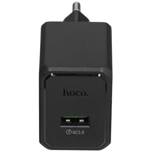 Купить Сетевое зарядное устройство Hoco CS12A черный  5474877. Характеристики, отзывы и цены в Донецке