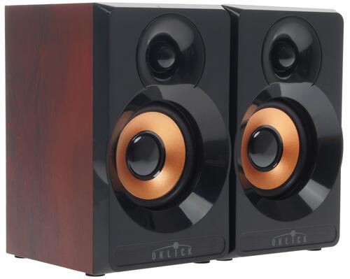 Купить Колонки Oklick OK-161 коричневый  1125061. Характеристики, отзывы и цены в Донецке