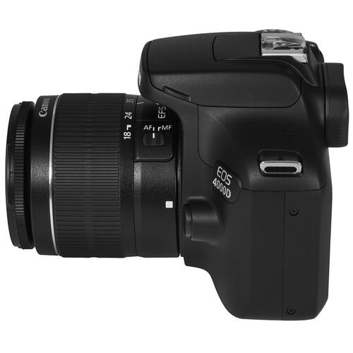 Купить Зеркальный фотоаппарат Canon EOS 4000D Kit 18-55mm III черный  5404003. Характеристики, отзывы и цены в Донецке