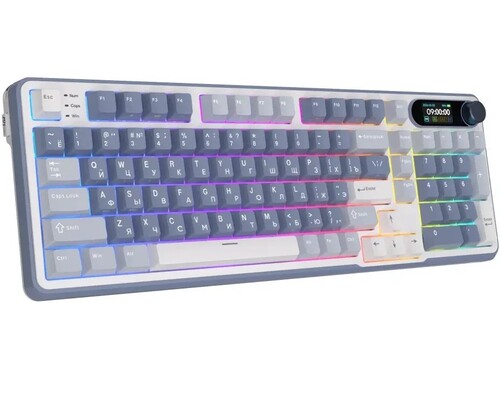 Купить Клавиатура проводная + беспроводная Royal Kludge RK-S98  9173830. Характеристики, отзывы и цены в Донецке