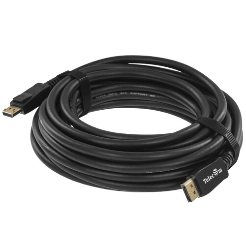 Купить Кабель  Telecom DisplayPort - DisplayPort, 7.5 м  9245009. Характеристики, отзывы и цены в Донецке