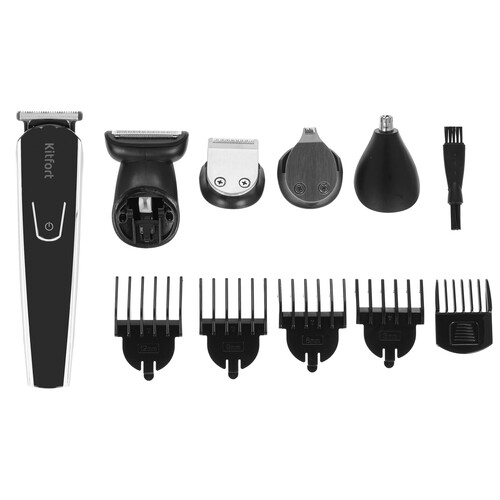 Купить Машинка для стрижки Kitfort KT-3109 черный/серебристый  9931387. Характеристики, отзывы и цены в Донецке