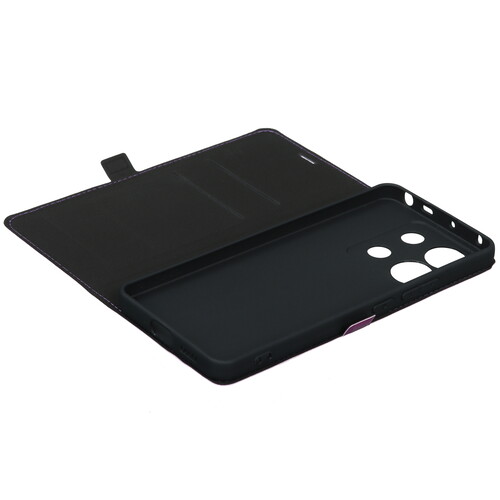 Купить Чехол-книжка  BoraSCO Book Case для POCO X6/ Xiaomi Redmi Note 13 Pro 5G фиолетовый  5603597. Характеристики, отзывы и цены в Донецке