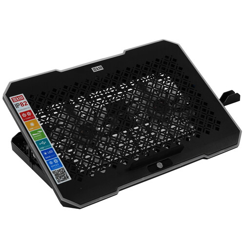 Купить Подставка для ноутбука STM IP82 черный  5607584. Характеристики, отзывы и цены в Донецке