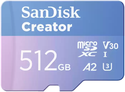 Купить Карта памяти Sandisk Creator microSDXC 512 ГБ  5635975. Характеристики, отзывы и цены в Донецке
