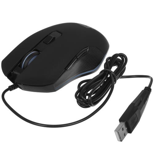 Купить Мышь проводная DEXP CM-7003HU  черный  4876981. Характеристики, отзывы и цены в Донецке