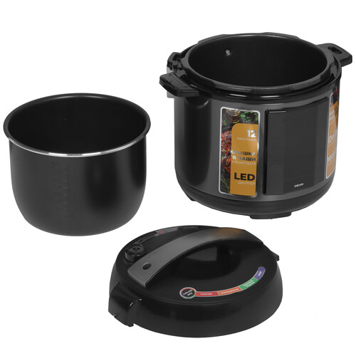 Купить Мультиварка-скороварка DEXP DPC-105 черный  9070244. Характеристики, отзывы и цены в Донецке