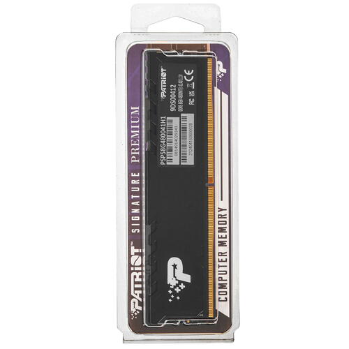 Купить Оперативная память Patriot Signature Line Premium [PSP58G480041H1] 8 ГБ  5459039. Характеристики, отзывы и цены в Донецке