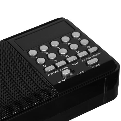 Купить Радиоприемник Perfeo PALM черный  5054846. Характеристики, отзывы и цены в Донецке
