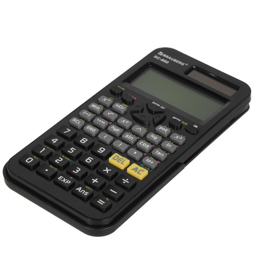 Купить Калькулятор инженерный Brauberg SC-850  4803783. Характеристики, отзывы и цены в Донецке