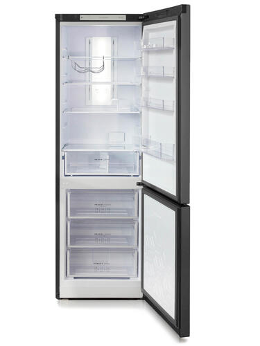 Купить Холодильник с морозильником   Бирюса W960NF серый  9055877. Характеристики, отзывы и цены в Донецке