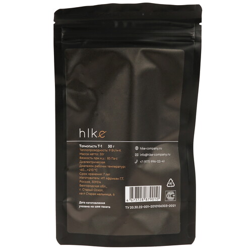 Купить Термопаста hike T-1 [T-1-30]  9257907. Характеристики, отзывы и цены в Донецке