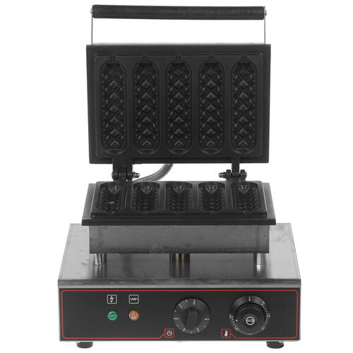 Купить Вафельница GASTRORAG ZU-EG-5BE серебристый  8107570. Характеристики, отзывы и цены в Донецке