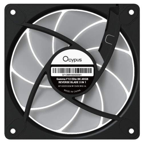 Купить Комплект реверсных вентиляторов Ocypus Gamma F12 Elite ARGB REVERSE BLADE  5632333. Характеристики, отзывы и цены в Донецке