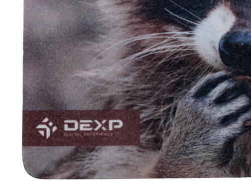 Купить Коврик DEXP OM-XS Racoon  разноцветный  1048586. Характеристики, отзывы и цены в Донецке