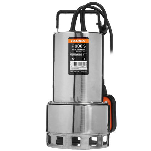 Купить Насос дренажный Patriot F 900S  1203588. Характеристики, отзывы и цены в Донецке