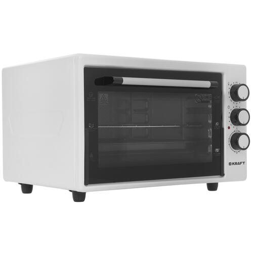 Купить Мини-печь Kraft KF-MO 3800 W белый  5083459. Характеристики, отзывы и цены в Донецке