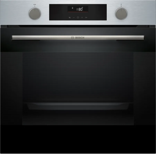 Купить Электрический духовой шкаф Bosch HUA736ER0 серебристый  9286703. Характеристики, отзывы и цены в Донецке