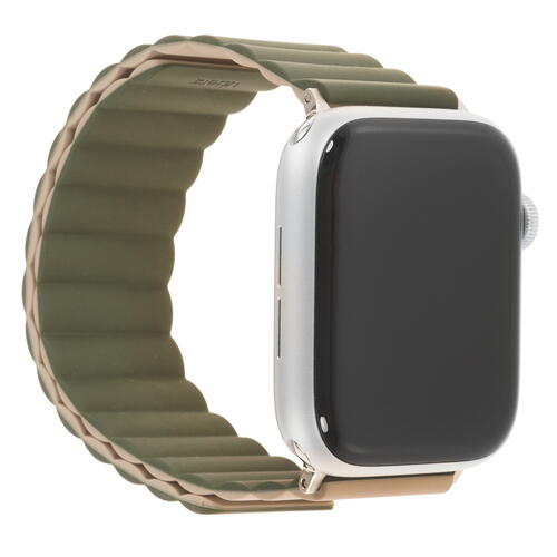 Купить Ремешок uBear для Apple Watch 42/ 44/ 45/ 49mm зеленый/серый  5460686. Характеристики, отзывы и цены в Донецке