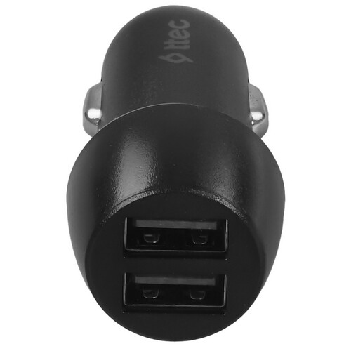 Купить Автомобильное ЗУ TTEC SmartCharger Duo черный  9140682. Характеристики, отзывы и цены в Донецке