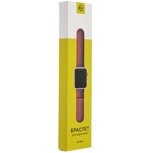 Купить Ремешок Red Line для Apple Watch 42/ 44/ 45mm красный  5607934. Характеристики, отзывы и цены в Донецке