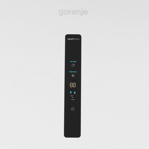 Купить Холодильник с морозильником   Gorenje NRK6202AW4 белый  8199390. Характеристики, отзывы и цены в Донецке