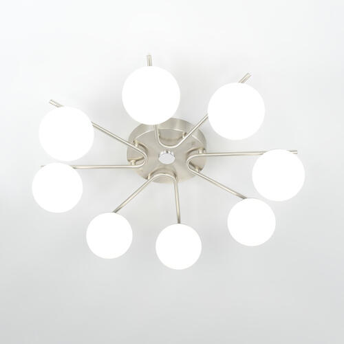 Купить Светильник потолочный Citilux CL228A181 белый/серебристый  5462120. Характеристики, отзывы и цены в Донецке