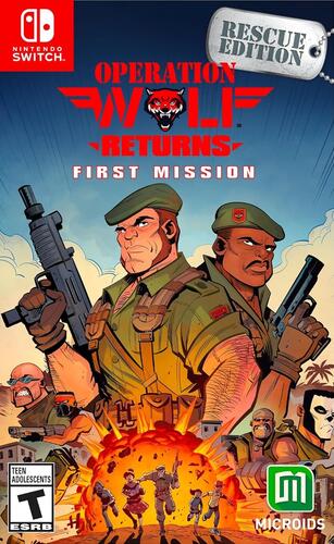 Купить Игра Operation Wolf Returns: First Mission. Rescue Edition (Switch)  5434917. Характеристики, отзывы и цены в Донецке