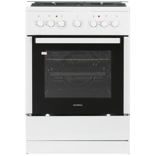 Купить Комбинированная плита Darina 1F1 1357 W белый  9089594. Характеристики, отзывы и цены в Донецке