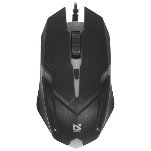 Купить Мышь проводная Defender Cyber MB-560L  черный  8161293. Характеристики, отзывы и цены в Донецке