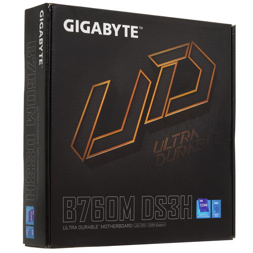 Купить Материнская плата GIGABYTE B760M DS3H  5087575. Характеристики, отзывы и цены в Донецке