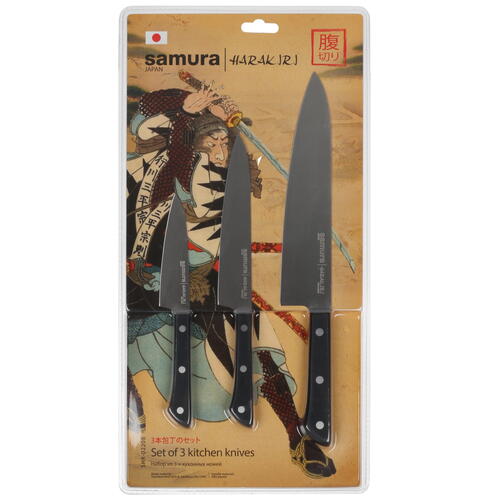 Купить Набор ножей Samura Harakiri SHR-0220B/K  1333565. Характеристики, отзывы и цены в Донецке