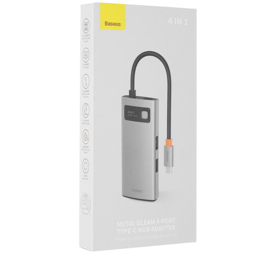 Купить Док-станция Baseus Metal Gleam Series  5488038. Характеристики, отзывы и цены в Донецке