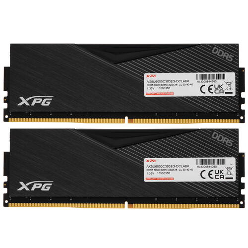 Купить Оперативная память ADATA XPG Lancer [AX5U6000C3032G-DCLABK] 64 ГБ  5431927. Характеристики, отзывы и цены в Донецке