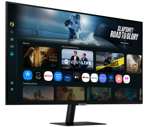 Купить 32" Смарт-монитор Samsung M7 M70F S32FM702UI черный  5629032. Характеристики, отзывы и цены в Донецке