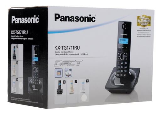 Купить Телефон беспроводной (DECT) Panasonic KX-TG1711RUW  0133093. Характеристики, отзывы и цены в Донецке