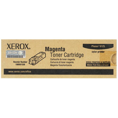 Купить Картридж лазерный Xerox 106R01336 пурпурный, с чипом  0124386. Характеристики, отзывы и цены в Донецке