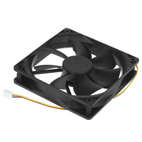 Купить Вентилятор Gembird [D12025HM-3] черный  1363942. Характеристики, отзывы и цены в Донецке