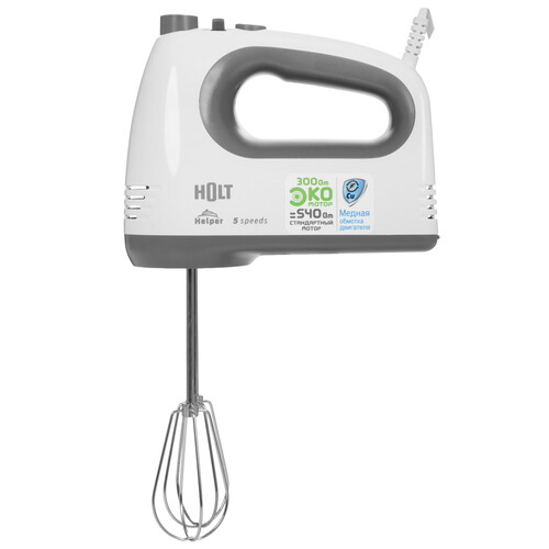 Купить Миксер Holt HT-MX-001 белый  9284965. Характеристики, отзывы и цены в Донецке