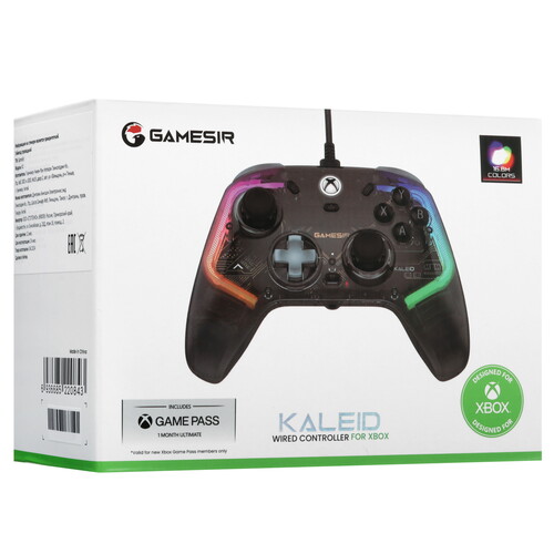 Купить Геймпад проводной GameSir Kaleid черный  5455203. Характеристики, отзывы и цены в Донецке