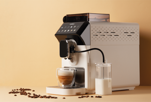 Купить Кофемашина автоматическая Rombica Barista CLZ-Z07T белый  5610989. Характеристики, отзывы и цены в Донецке
