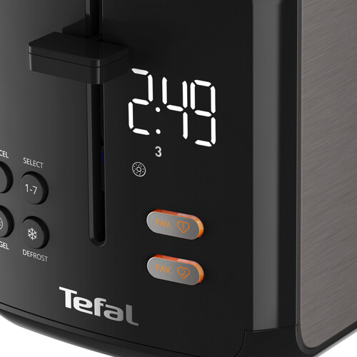 Купить Тостер Tefal Ultimate Digital Control Panel TT3228E0 черный  9225082. Характеристики, отзывы и цены в Донецке